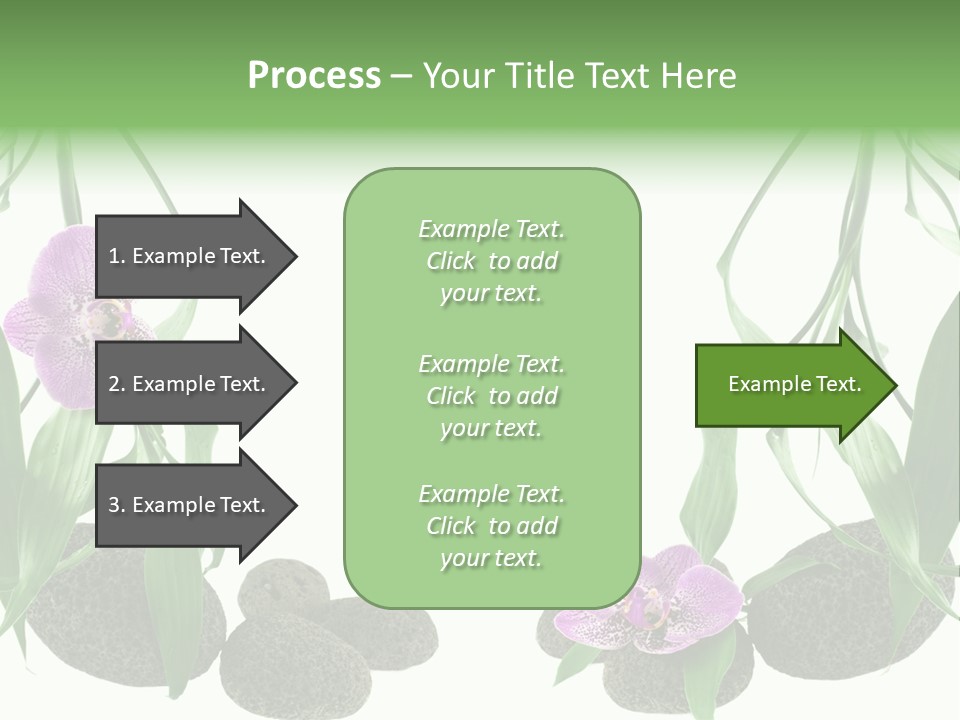 Purple Parma Leaf PowerPoint Template