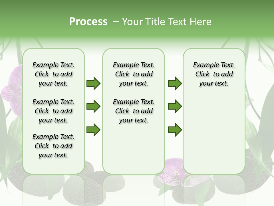Purple Parma Leaf PowerPoint Template