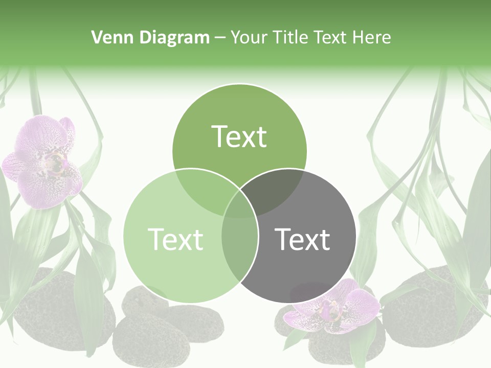 Purple Parma Leaf PowerPoint Template