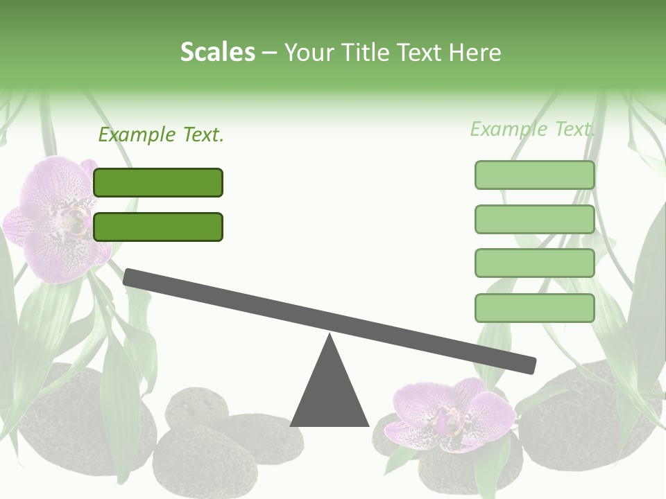Purple Parma Leaf PowerPoint Template