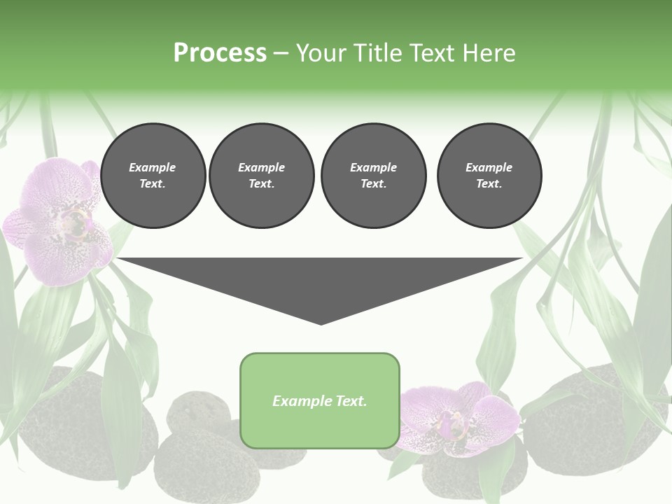 Purple Parma Leaf PowerPoint Template
