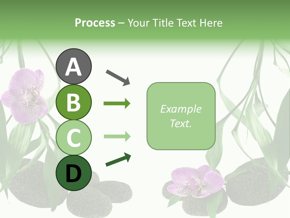 Purple Parma Leaf PowerPoint Template