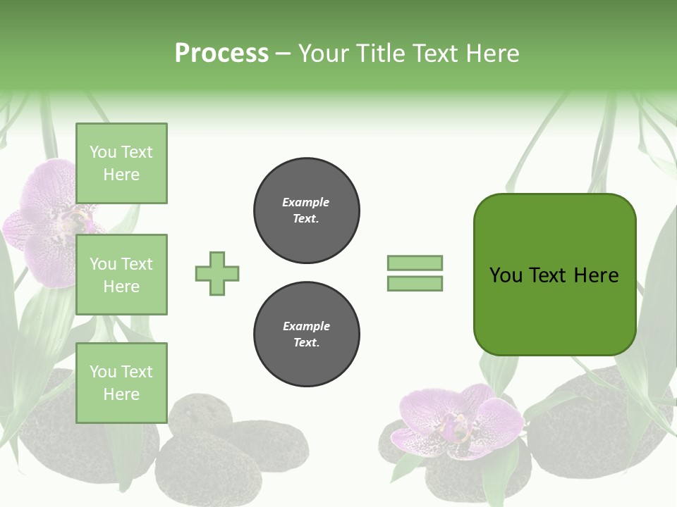 Purple Parma Leaf PowerPoint Template