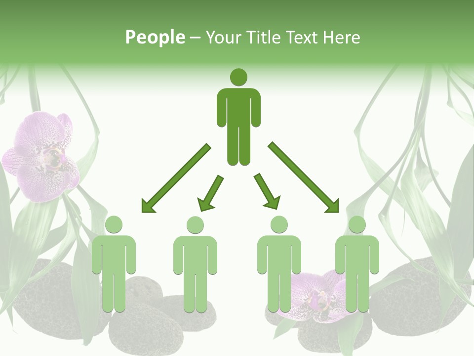 Purple Parma Leaf PowerPoint Template