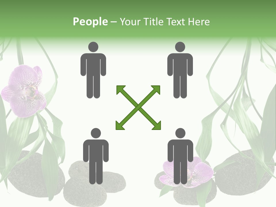 Purple Parma Leaf PowerPoint Template