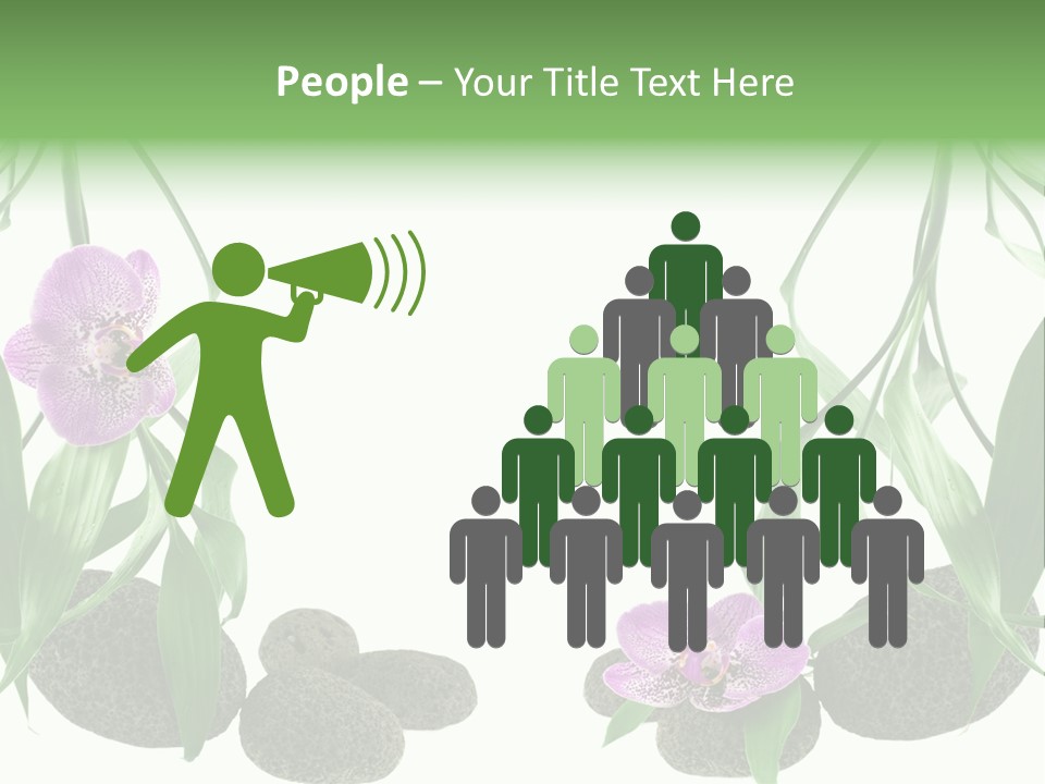 Purple Parma Leaf PowerPoint Template