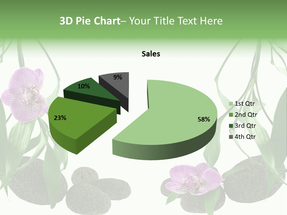 Purple Parma Leaf PowerPoint Template