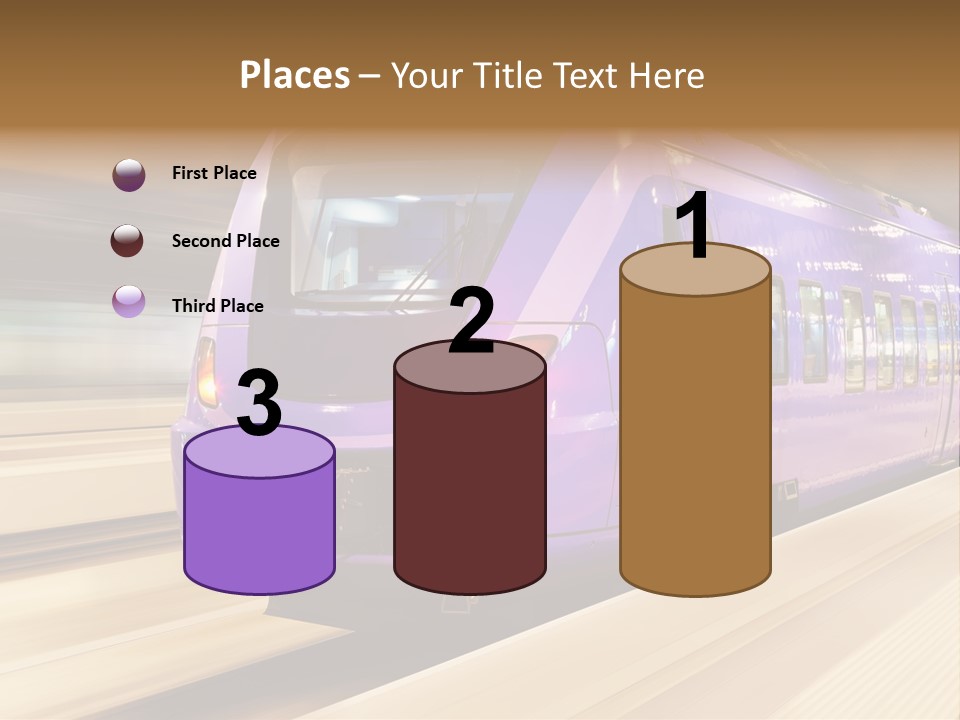 Track Industrial Ticket PowerPoint Template