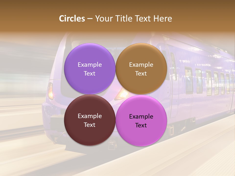 Track Industrial Ticket PowerPoint Template