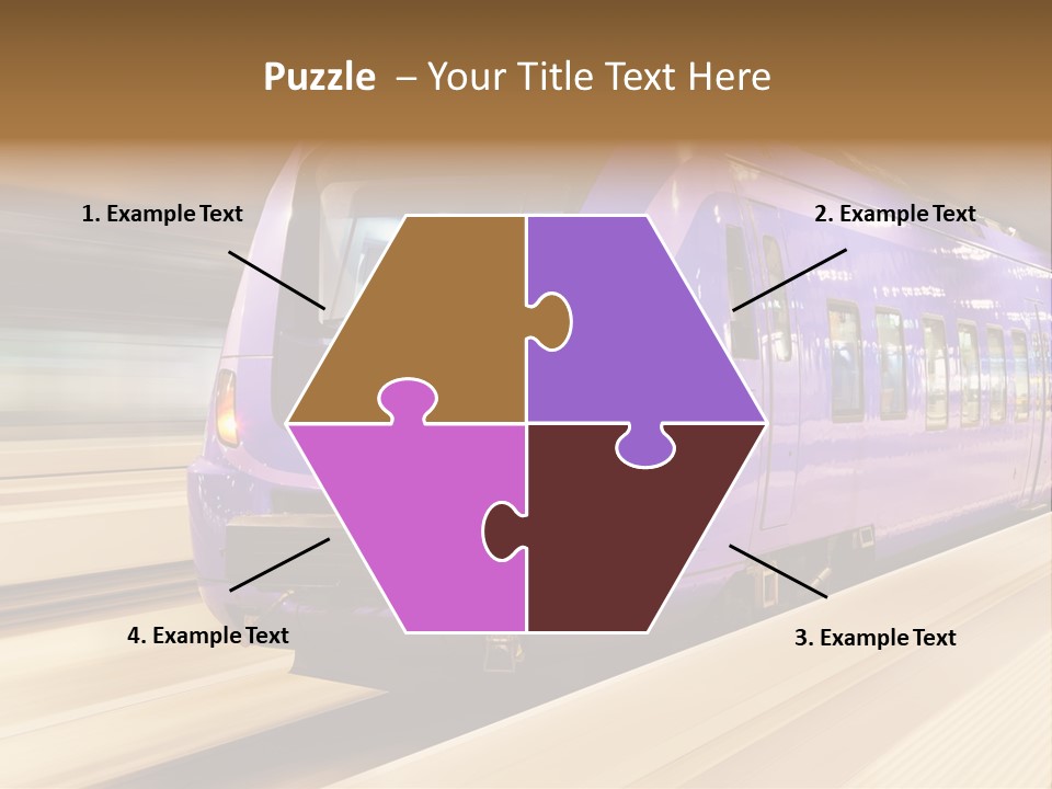 Track Industrial Ticket PowerPoint Template