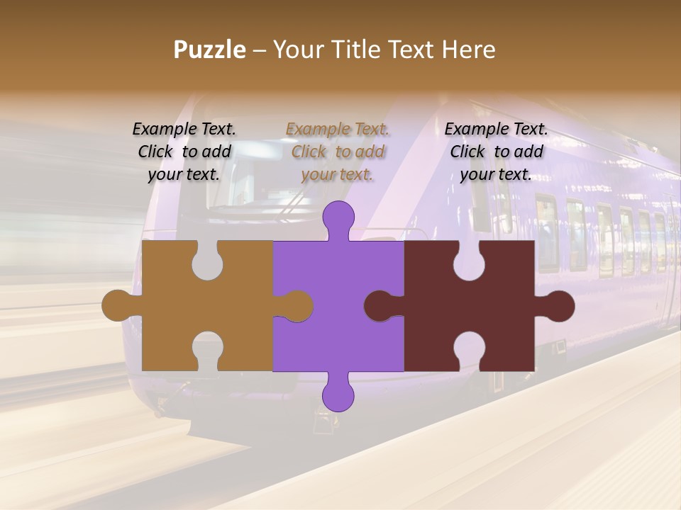 Track Industrial Ticket PowerPoint Template