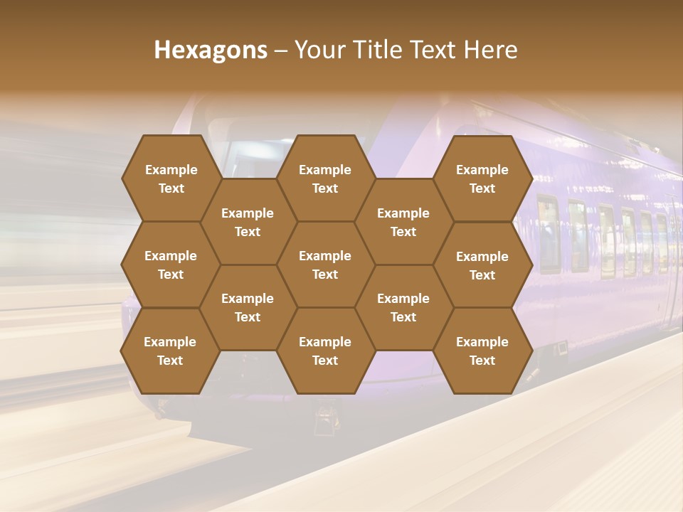 Track Industrial Ticket PowerPoint Template
