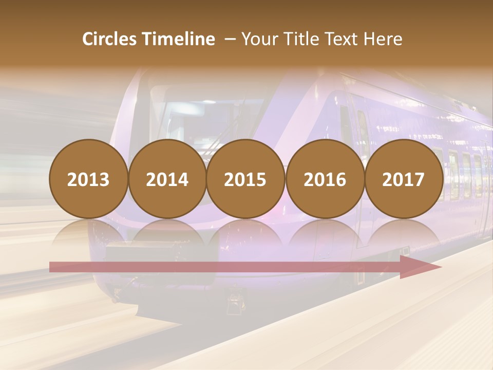 Track Industrial Ticket PowerPoint Template