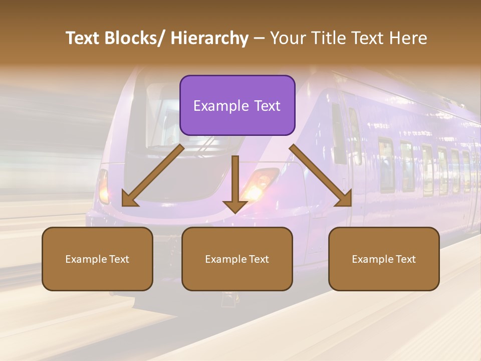 Track Industrial Ticket PowerPoint Template