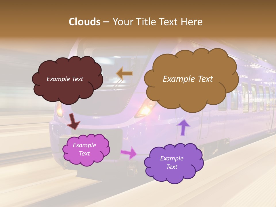 Track Industrial Ticket PowerPoint Template