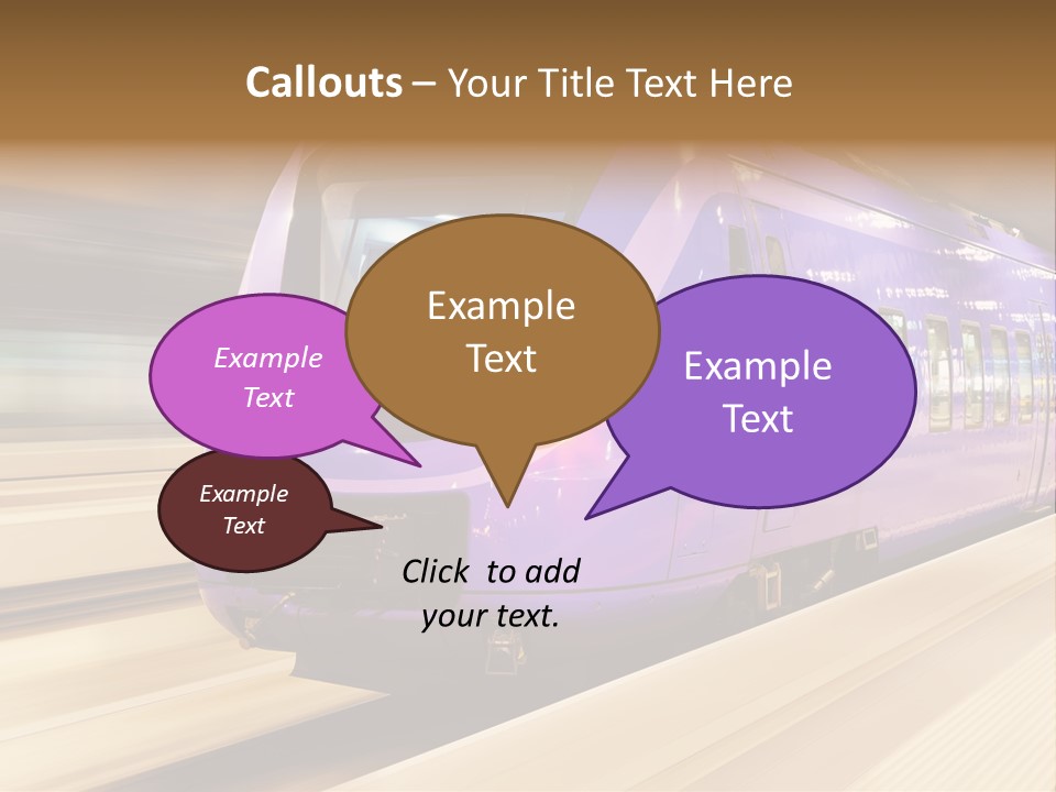 Track Industrial Ticket PowerPoint Template