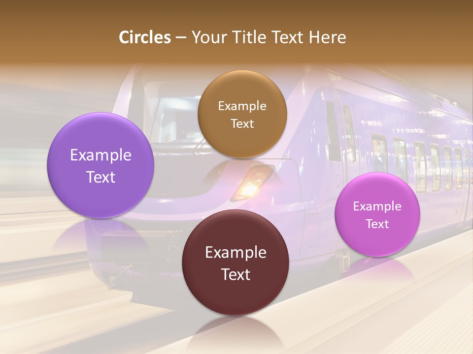 Track Industrial Ticket PowerPoint Template