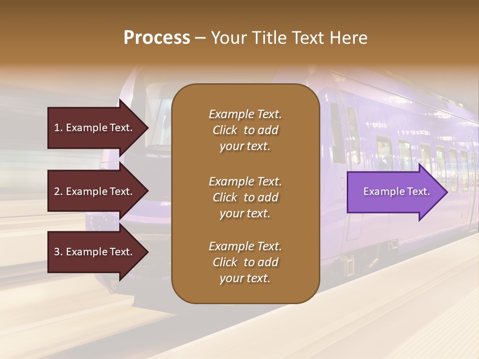 Track Industrial Ticket PowerPoint Template