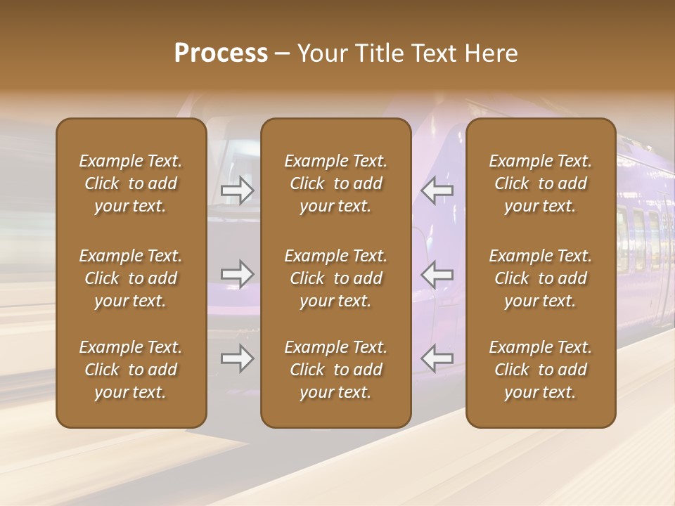 Track Industrial Ticket PowerPoint Template