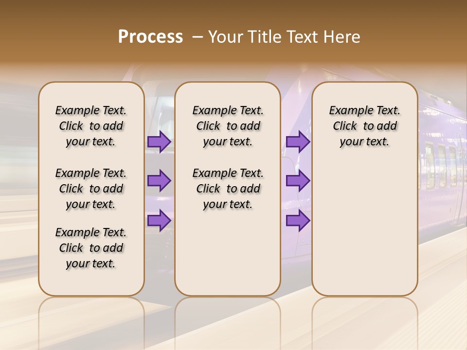 Track Industrial Ticket PowerPoint Template