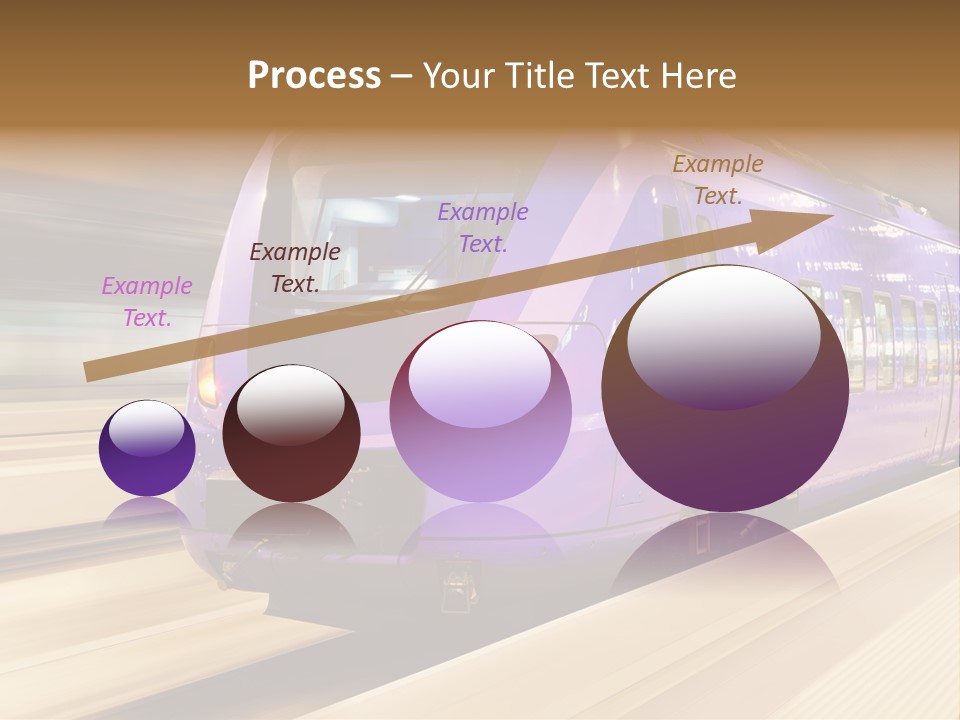 Track Industrial Ticket PowerPoint Template