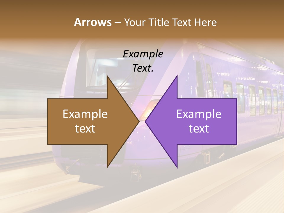 Track Industrial Ticket PowerPoint Template
