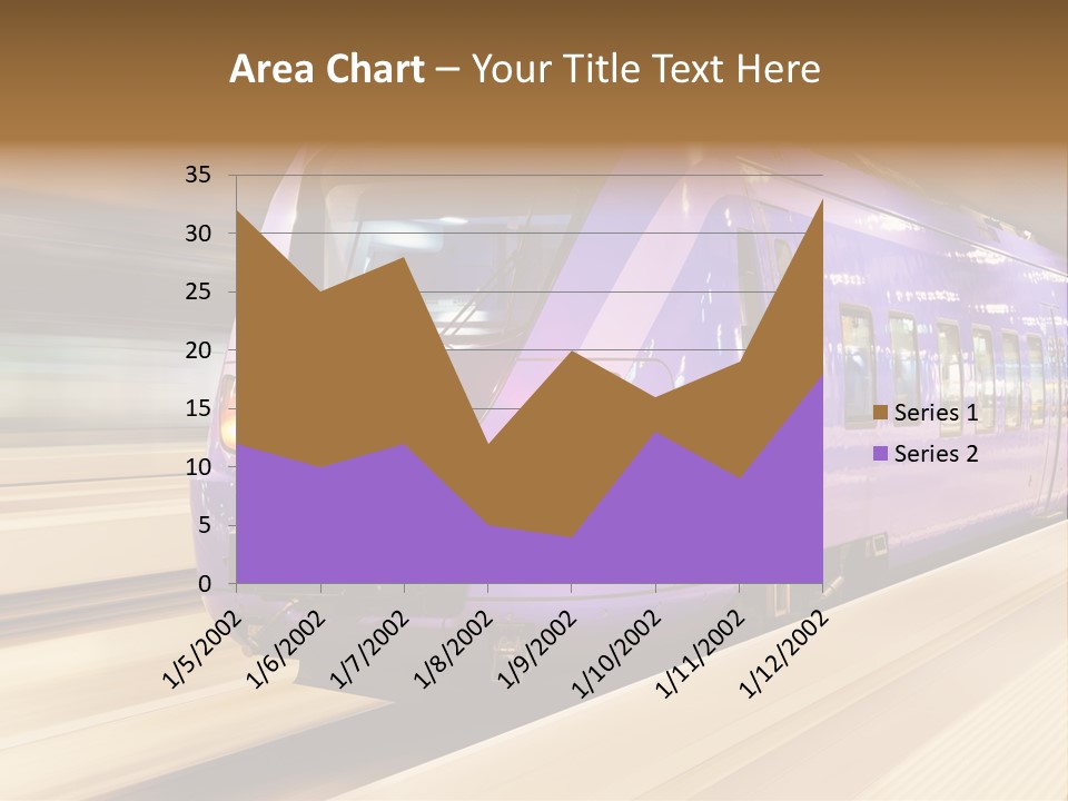 Track Industrial Ticket PowerPoint Template
