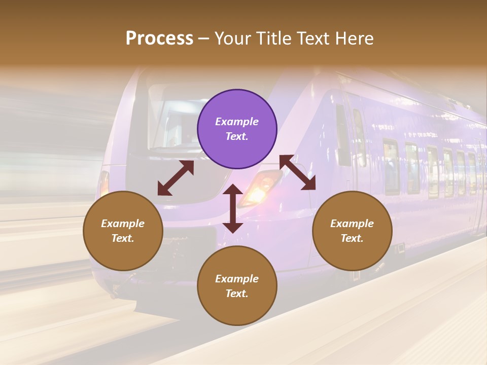 Track Industrial Ticket PowerPoint Template
