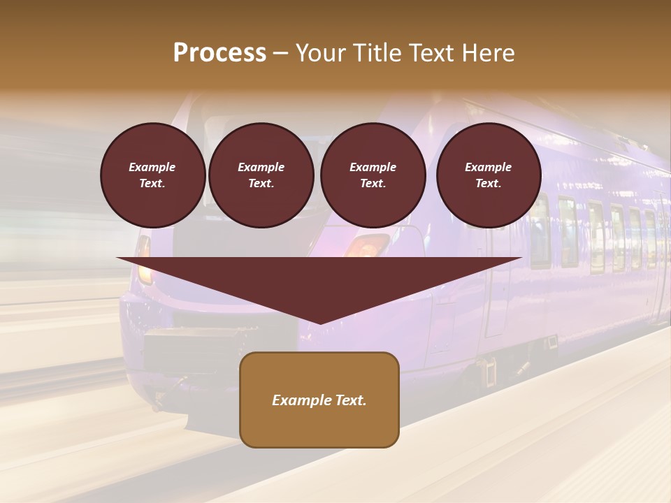 Track Industrial Ticket PowerPoint Template