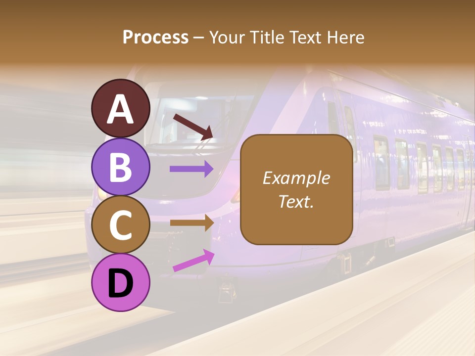 Track Industrial Ticket PowerPoint Template