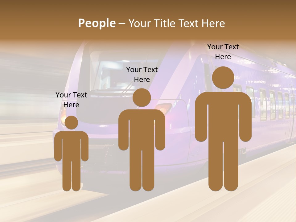 Track Industrial Ticket PowerPoint Template