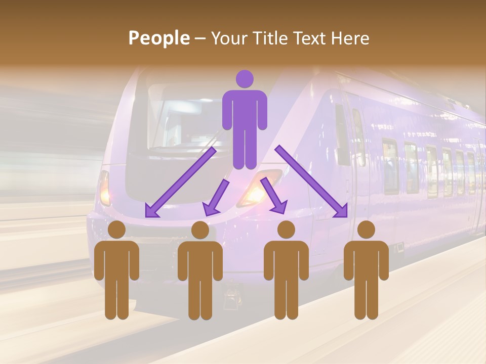 Track Industrial Ticket PowerPoint Template