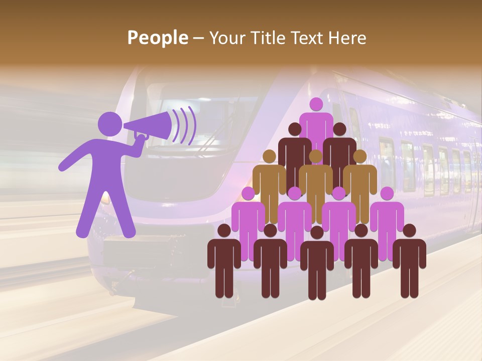 Track Industrial Ticket PowerPoint Template