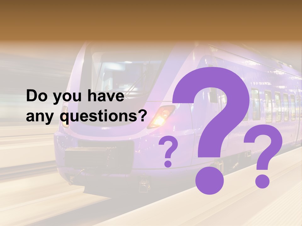 Track Industrial Ticket PowerPoint Template