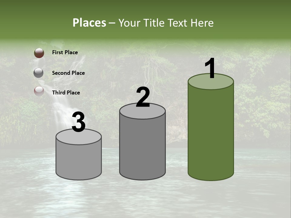 Vitality Natural Coolness PowerPoint Template