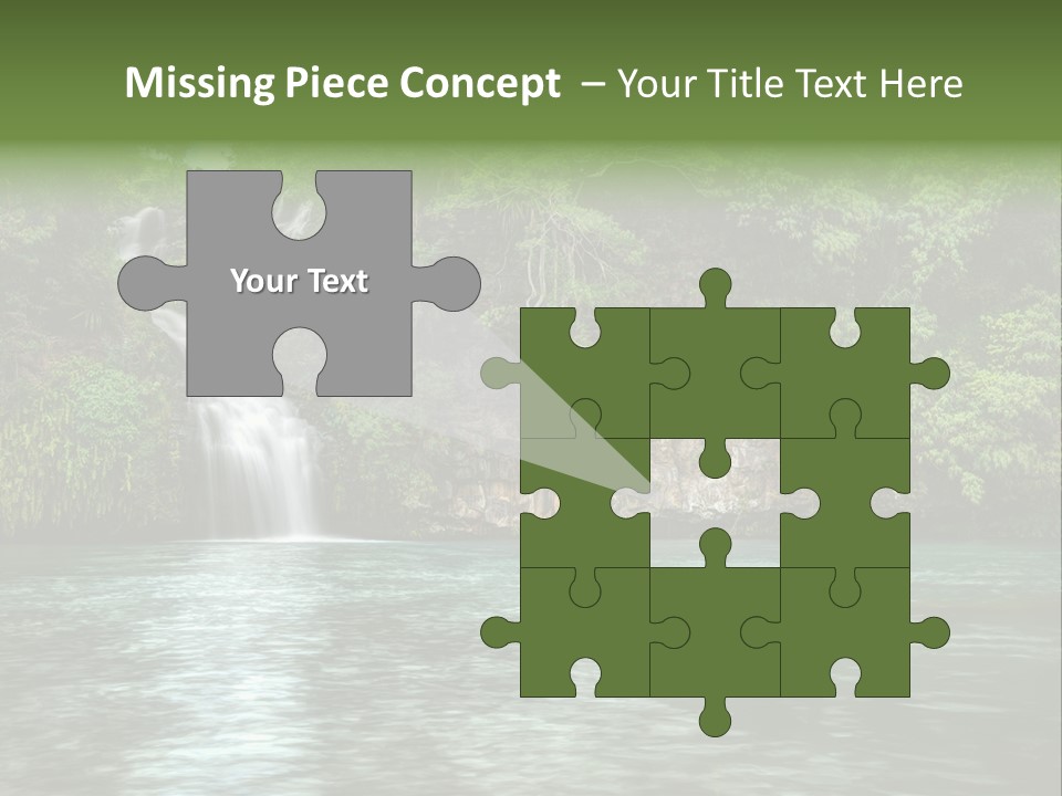 Vitality Natural Coolness PowerPoint Template