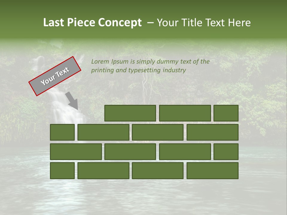 Vitality Natural Coolness PowerPoint Template