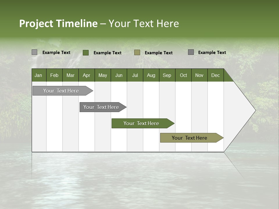 Vitality Natural Coolness PowerPoint Template
