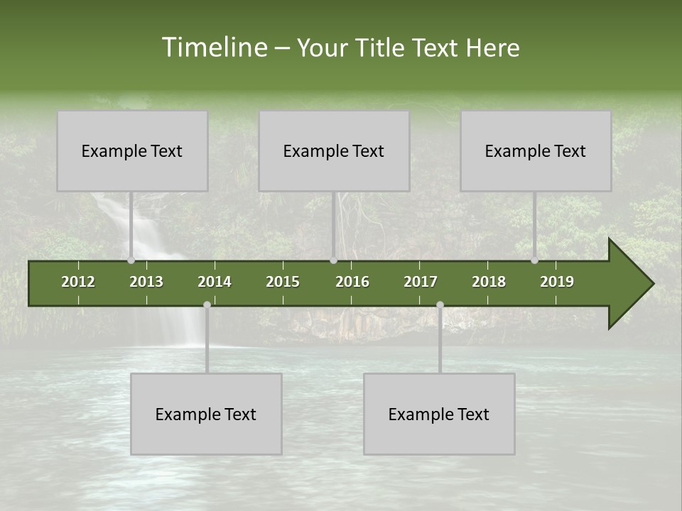 Vitality Natural Coolness PowerPoint Template