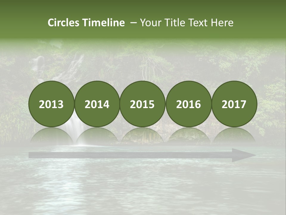 Vitality Natural Coolness PowerPoint Template