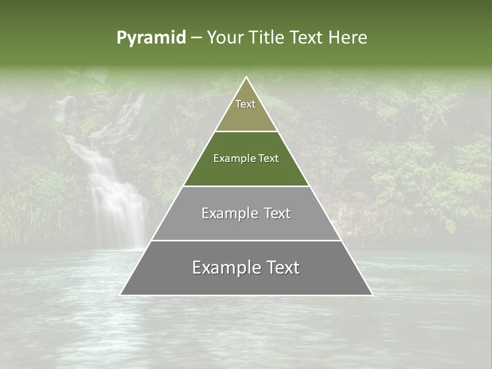 Vitality Natural Coolness PowerPoint Template