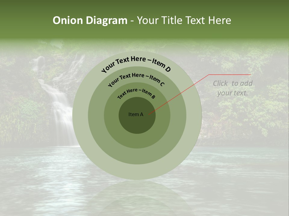 Vitality Natural Coolness PowerPoint Template