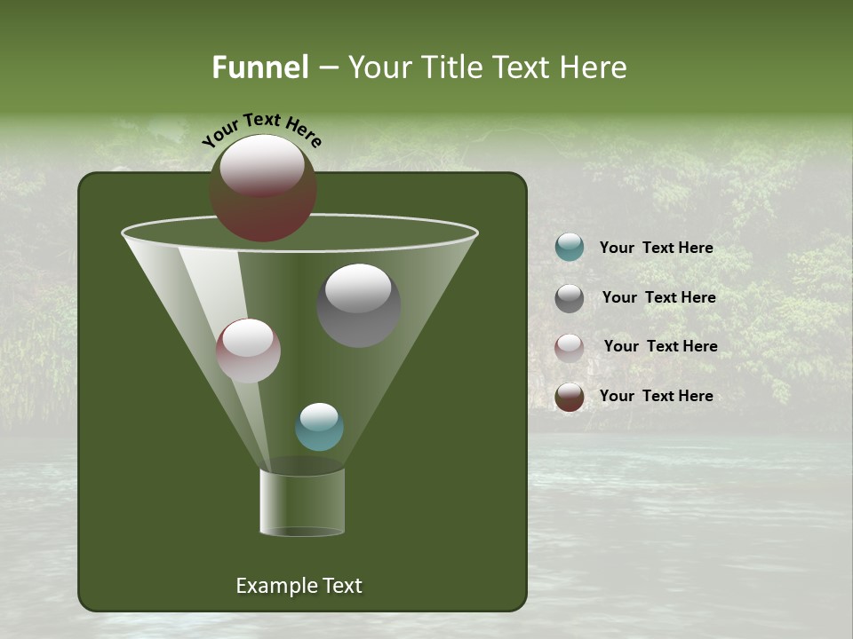 Vitality Natural Coolness PowerPoint Template
