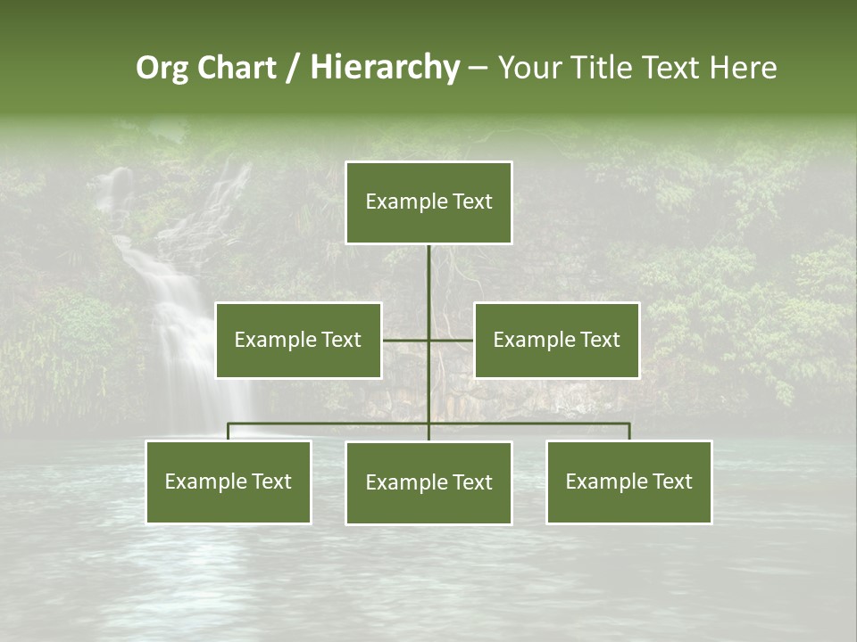 Vitality Natural Coolness PowerPoint Template