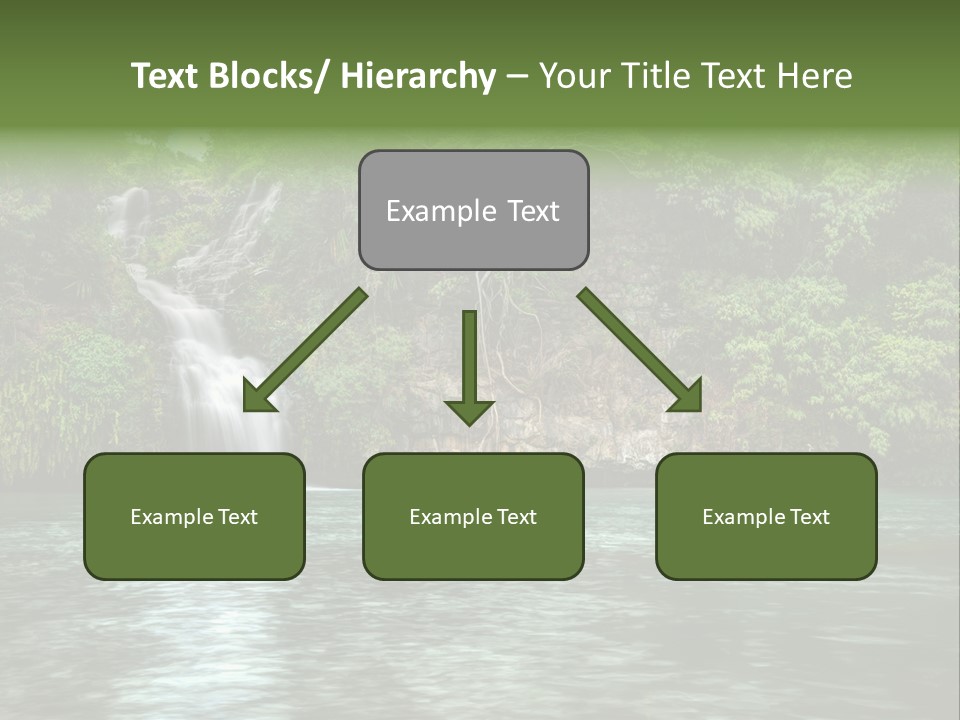Vitality Natural Coolness PowerPoint Template
