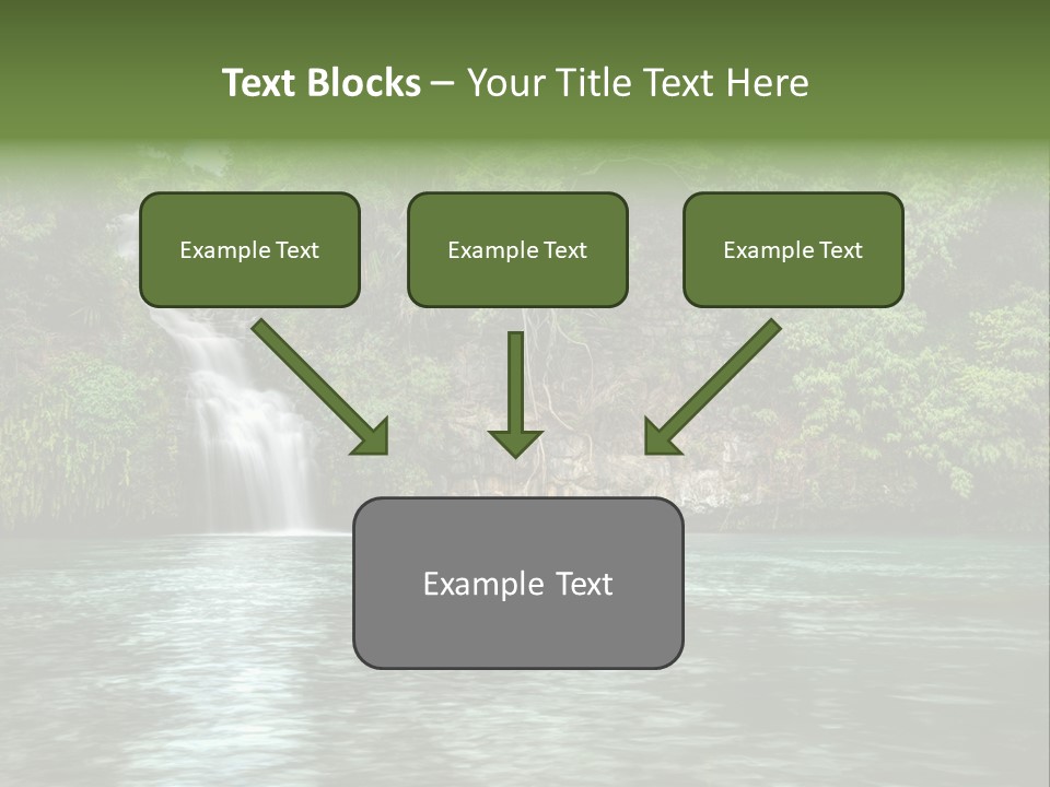 Vitality Natural Coolness PowerPoint Template