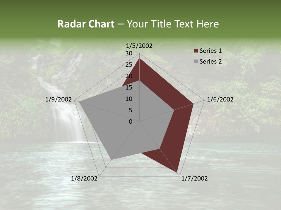 Vitality Natural Coolness PowerPoint Template