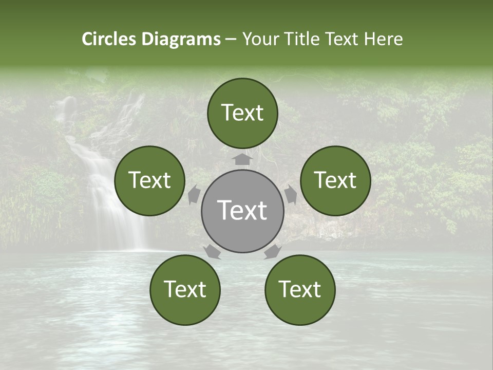Vitality Natural Coolness PowerPoint Template