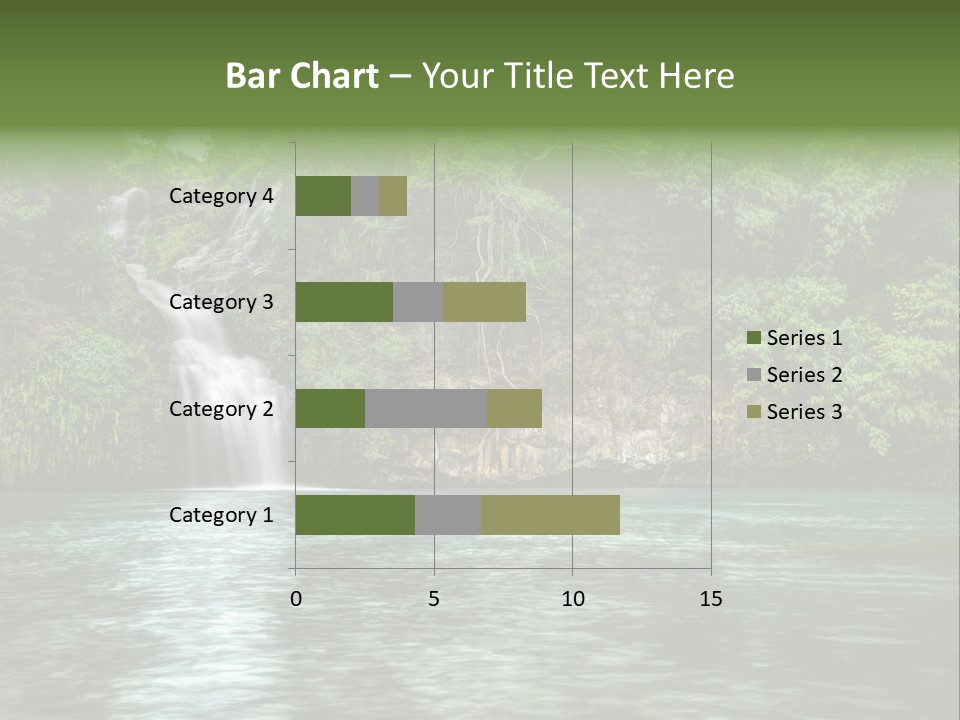 Vitality Natural Coolness PowerPoint Template