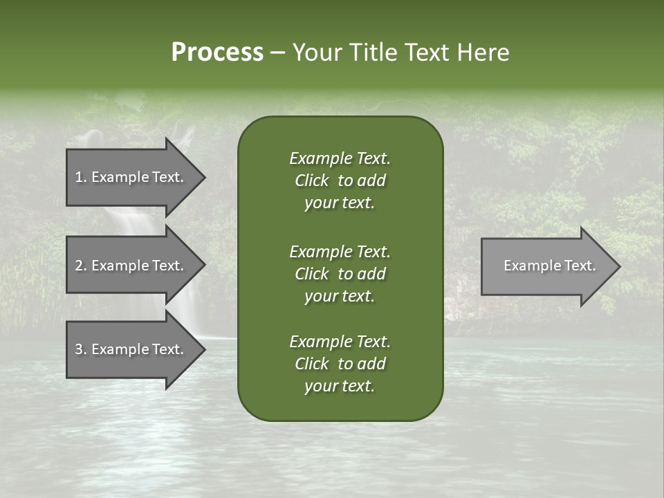 Vitality Natural Coolness PowerPoint Template